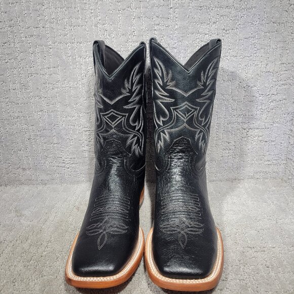 J.B. Dillon Resrve Ostrich Men’s Size Right Shoe 8EE And Left Shoe is 8.5D Boots - Picture 3 of 11